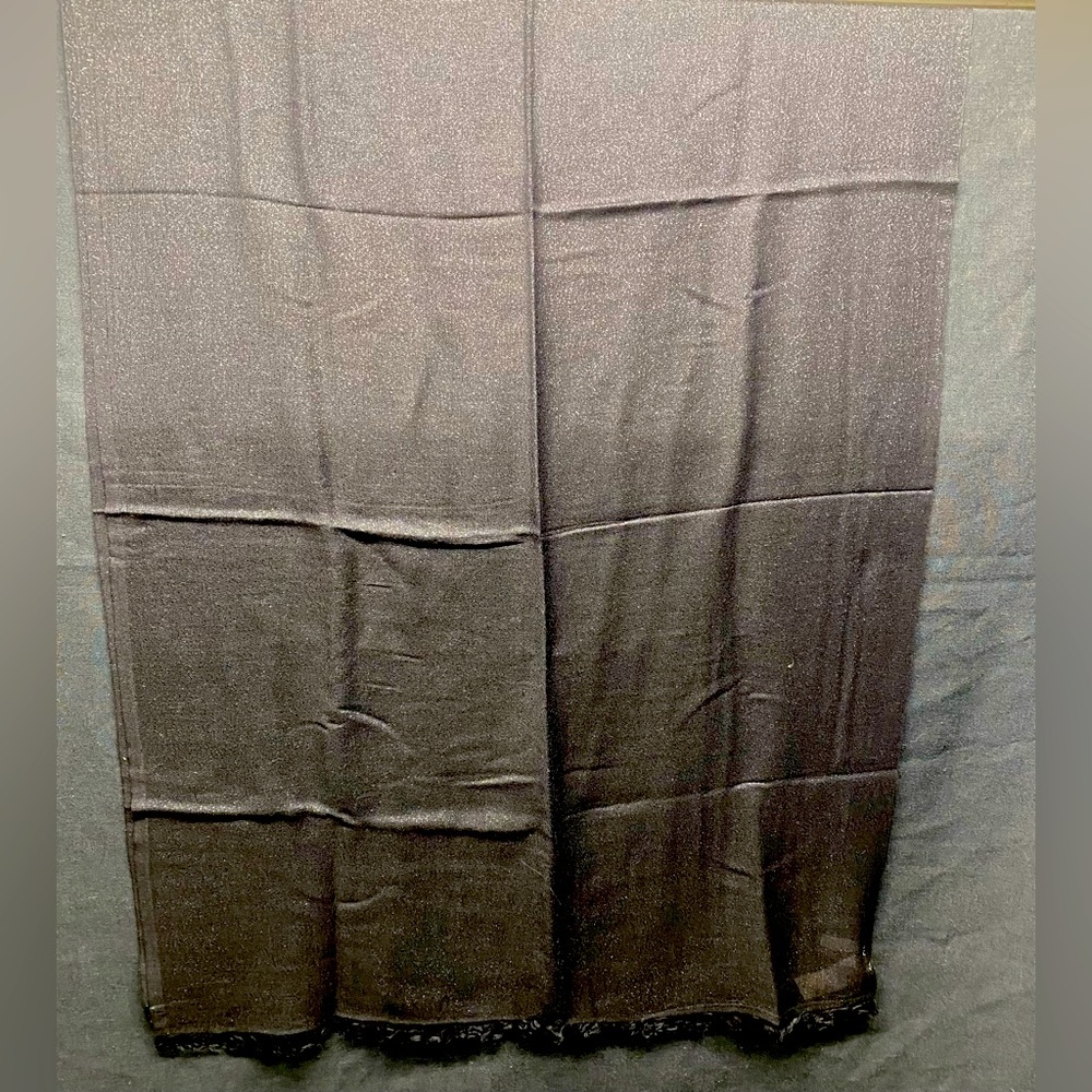 Glint Wrap Glittery Black